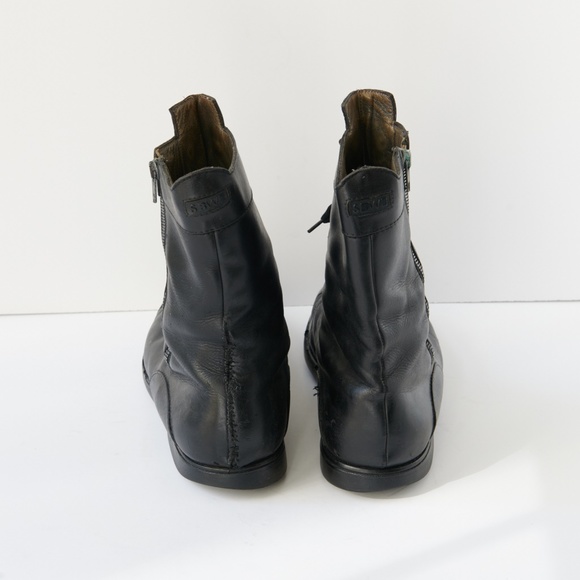 80s - SUSAN BENNIS - WARREN EDWARDS - Boots - Men\'s - 10 - BLK Leather
